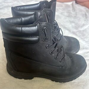 Black Timberland Boots